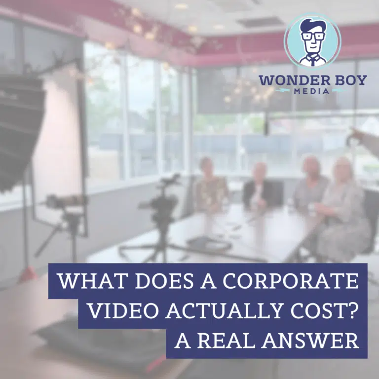 Wonder Boy Media interview video set up for EM Ford 100th Anniversary documentary video for blog post featured image